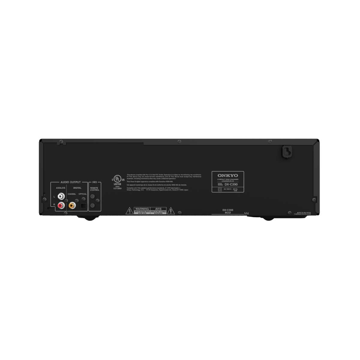 Onkyo DX-C390 CD-afspiller - changer til 6 - disc
