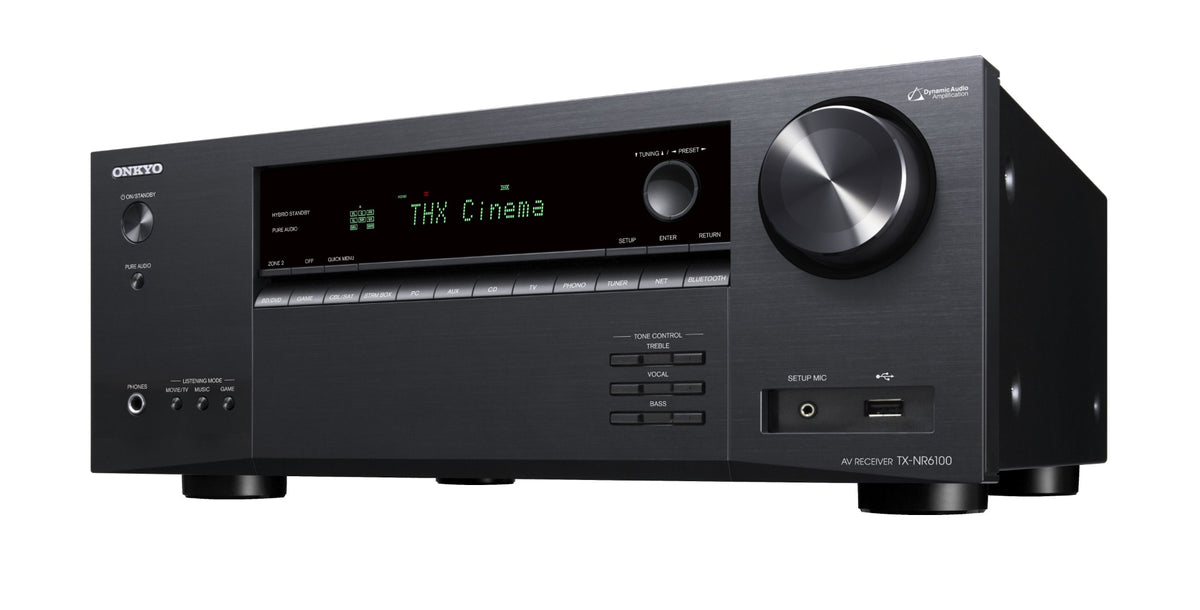 Onkyo TX-NR6100 7-2 Kanal Netværks AV Receiver Sort