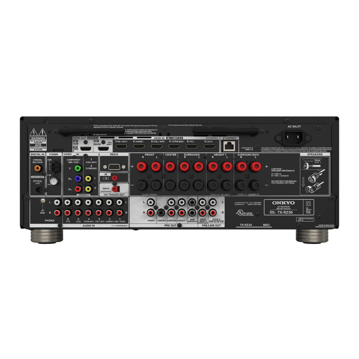 Onkyo TX-RZ30 Surroundreceiver