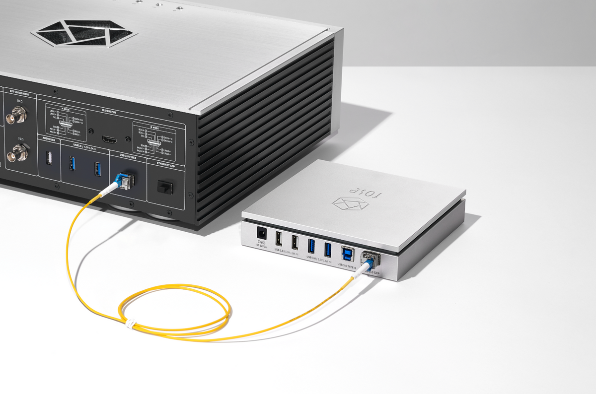 HiFi ROSE RSA720 USB Hub Silver