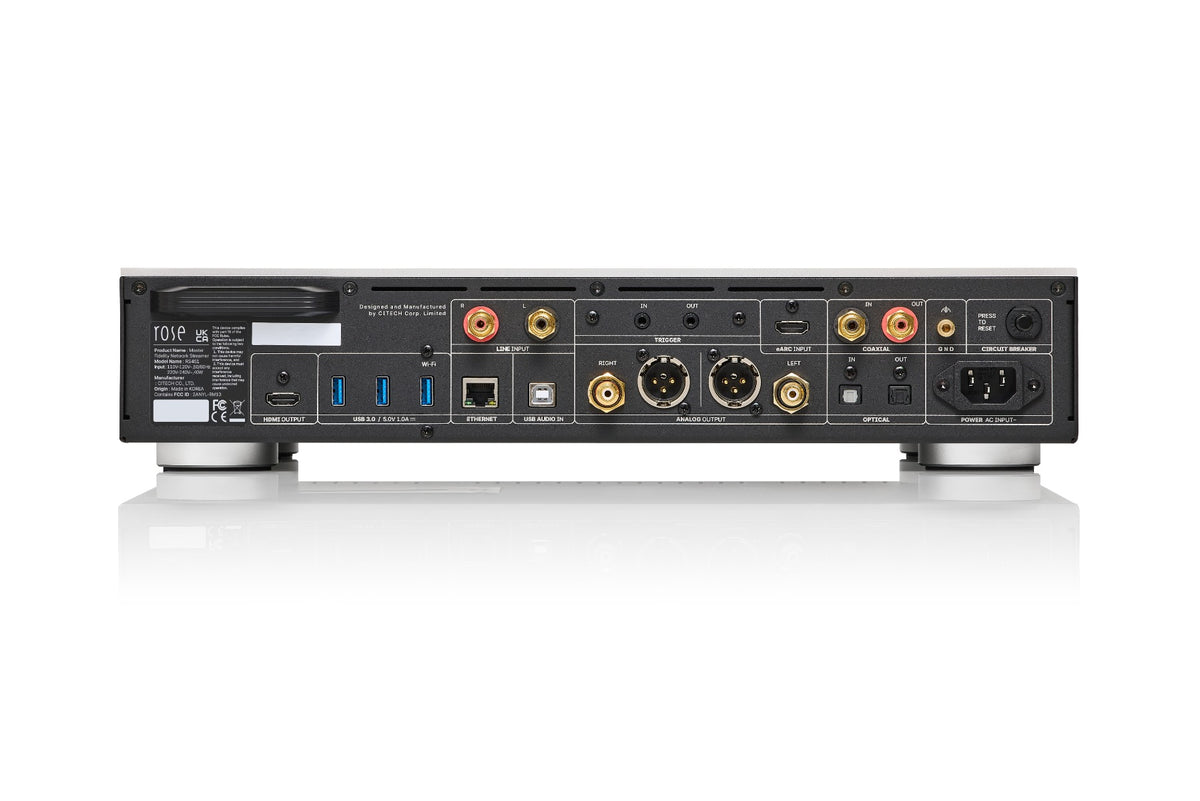 Hifi Rose RS451 Streamer med hovedtelefonforstærker
