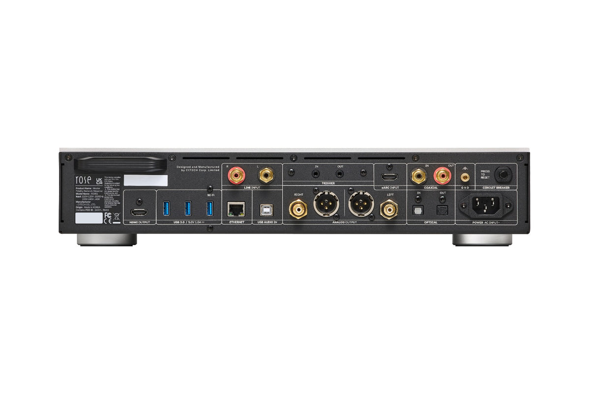 Hifi Rose RS451 Streamer med hovedtelefonforstærker