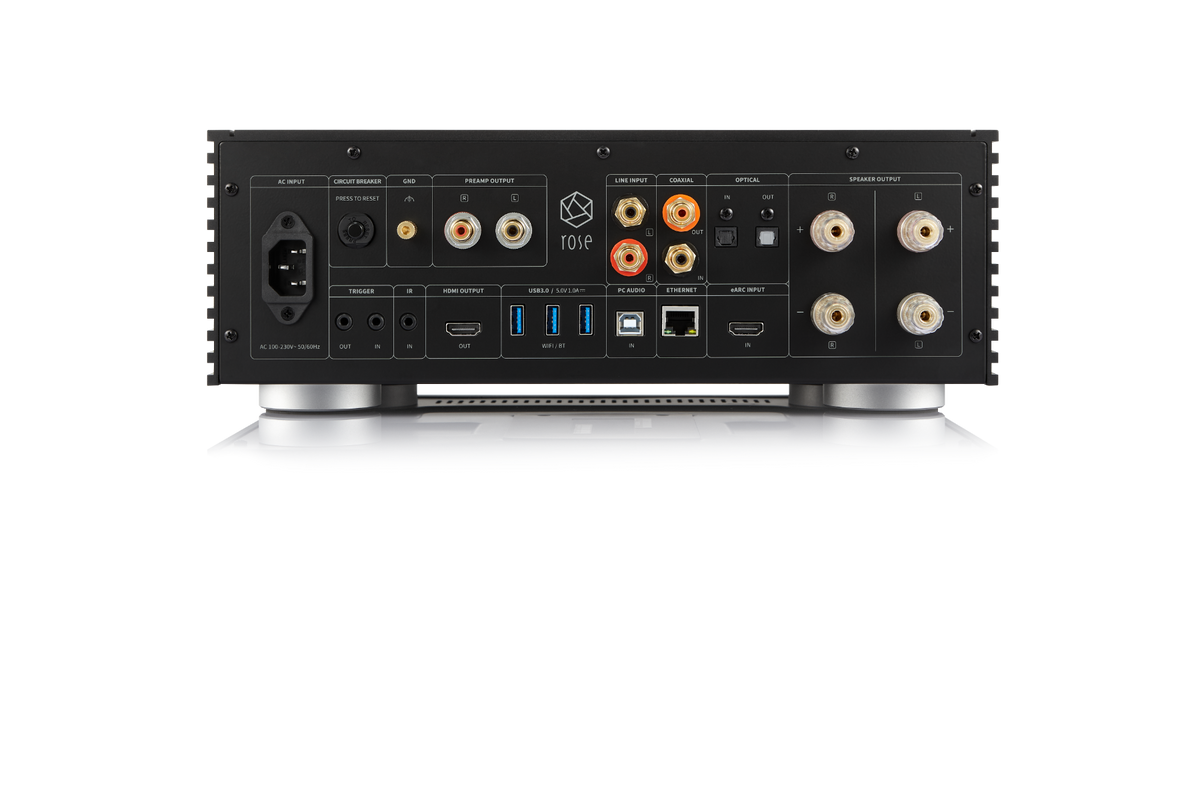 HiFi ROSE RS520 Alt-i-en Netværksforstærker