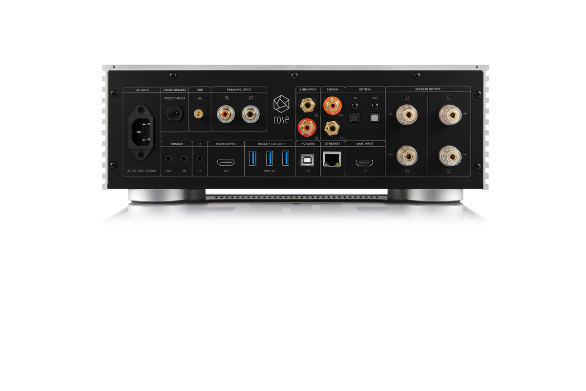 HiFi ROSE RS520 Alt-i-en Netværksforstærker