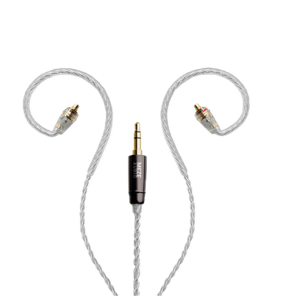 Meze MMCX to 3.5 mm silver plated standard cable