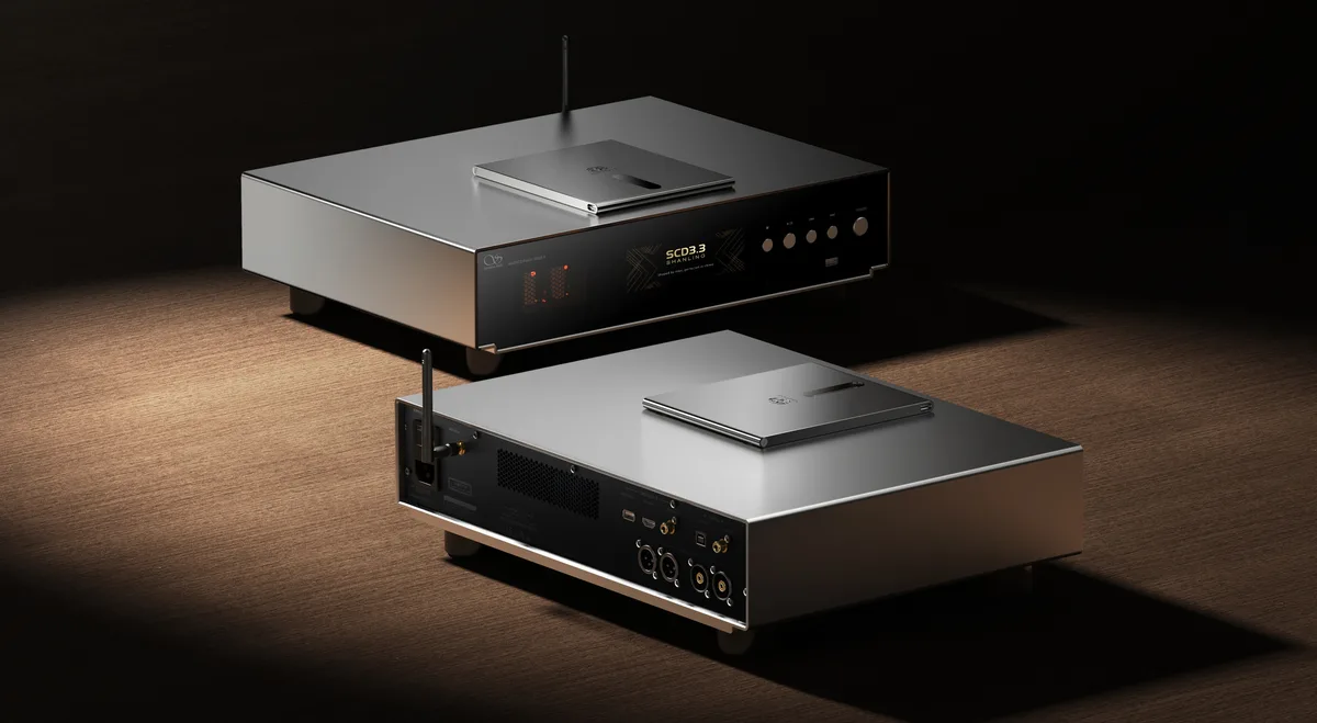 Shanling SCD 3.3 SACD - CD afspiller Silver
