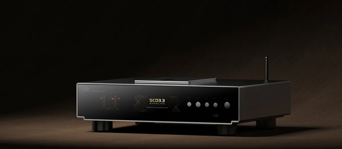Shanling SCD 3.3 SACD - CD afspiller Silver