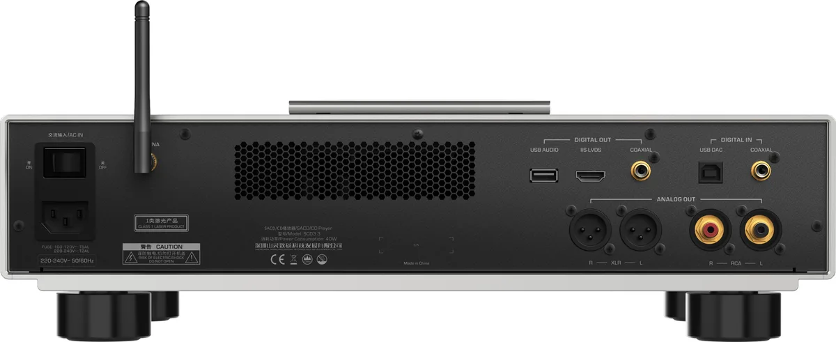 Shanling SCD 3.3 SACD - CD afspiller Silver