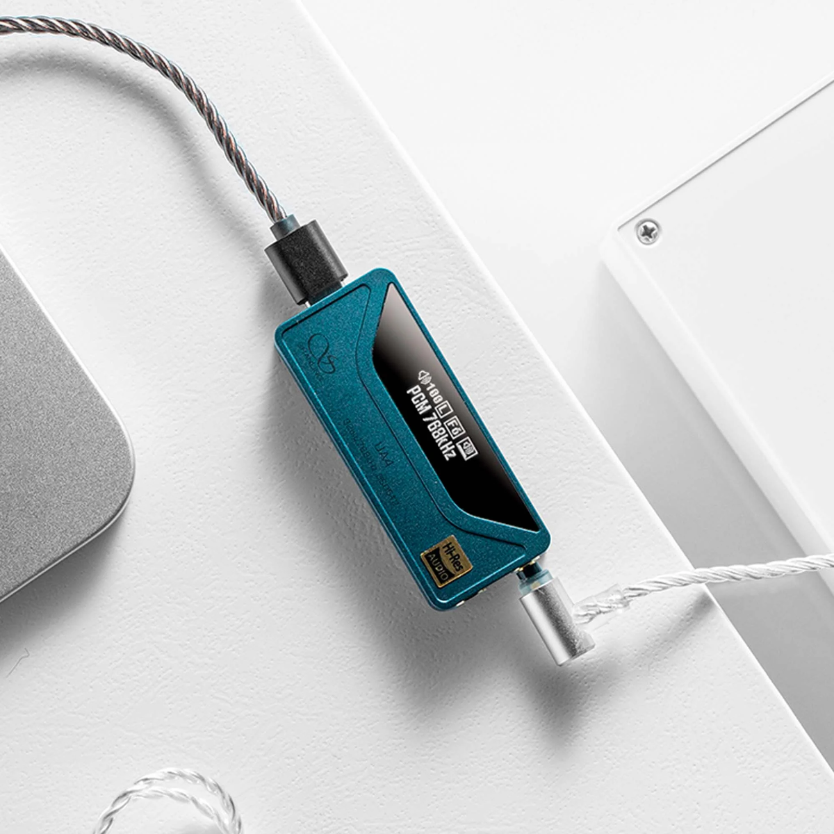 Shanling UA4 Portable DAC/Hovedtelefonforstærker Blå