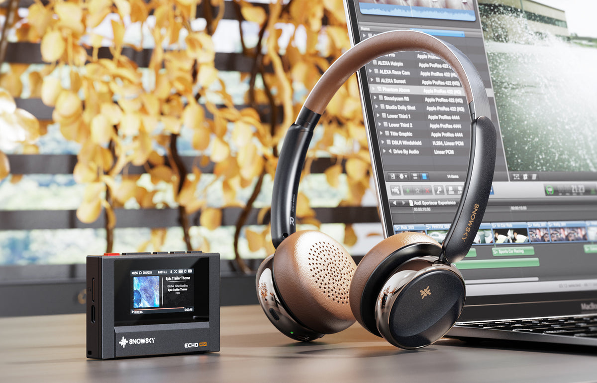 FiiO Snowsky Anytime Bluetooth Hovedtelefon Sort
