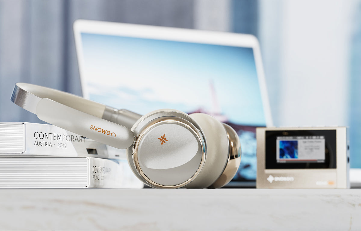 FiiO Snowsky Anytime Titanium Bluetooth Hovedtelefon Guld