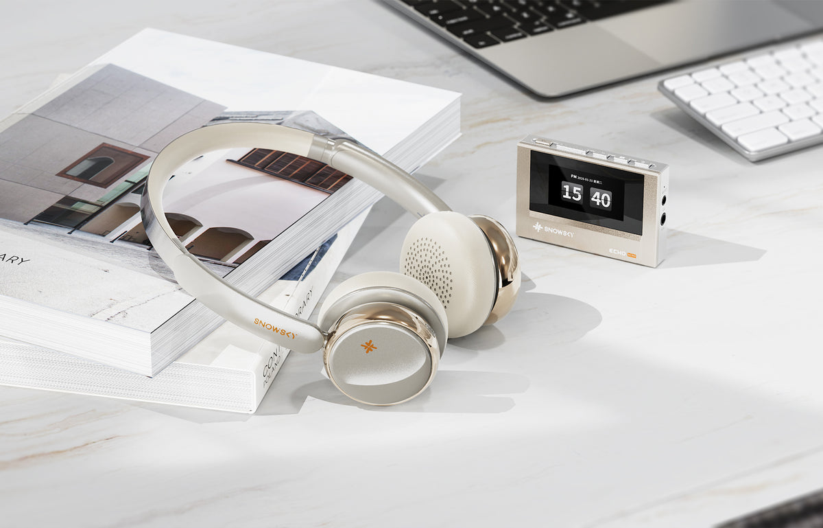 FiiO Snowsky Anytime Titanium Bluetooth Hovedtelefon Guld