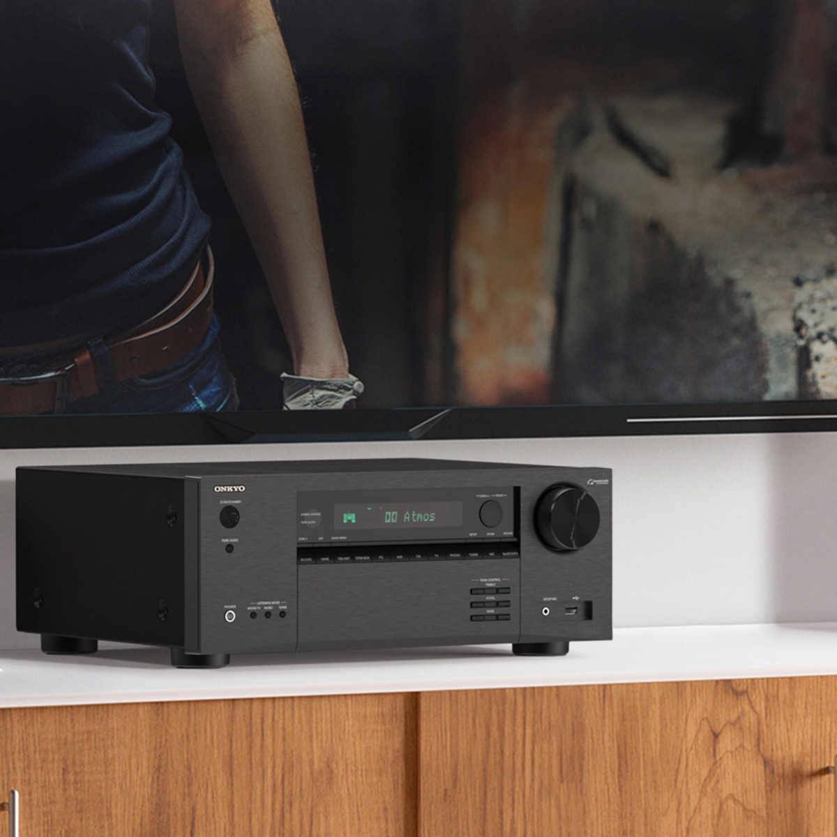 Onkyo TX-NR6050 7.2 Kanal AV Receiver med Wifi