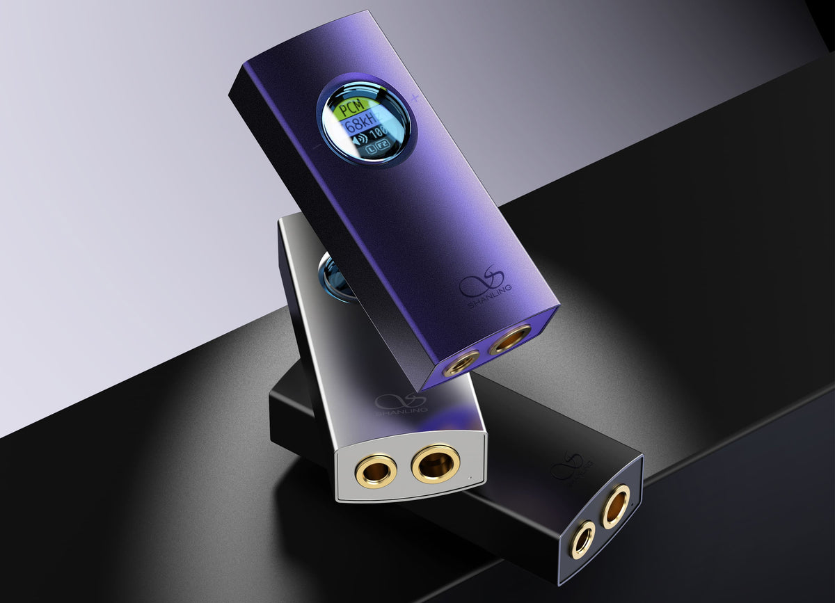 Shanling UA1 II Portable DAC/Hovedtelefonforstærker Sølv