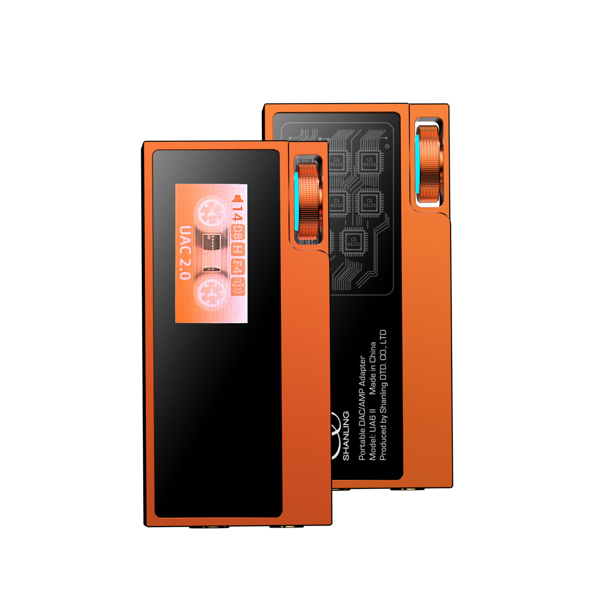 Shanling UA6 II Portable DAC/Hovedtelefonforstærker Orange