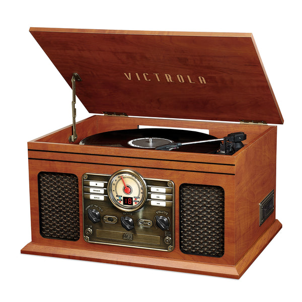 Victrola VTA-200B Hawthorne Mahogany
