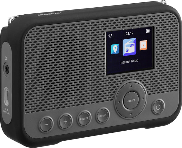 Sangean WFR-39 DAB+, FM, Spotify og Internetradio