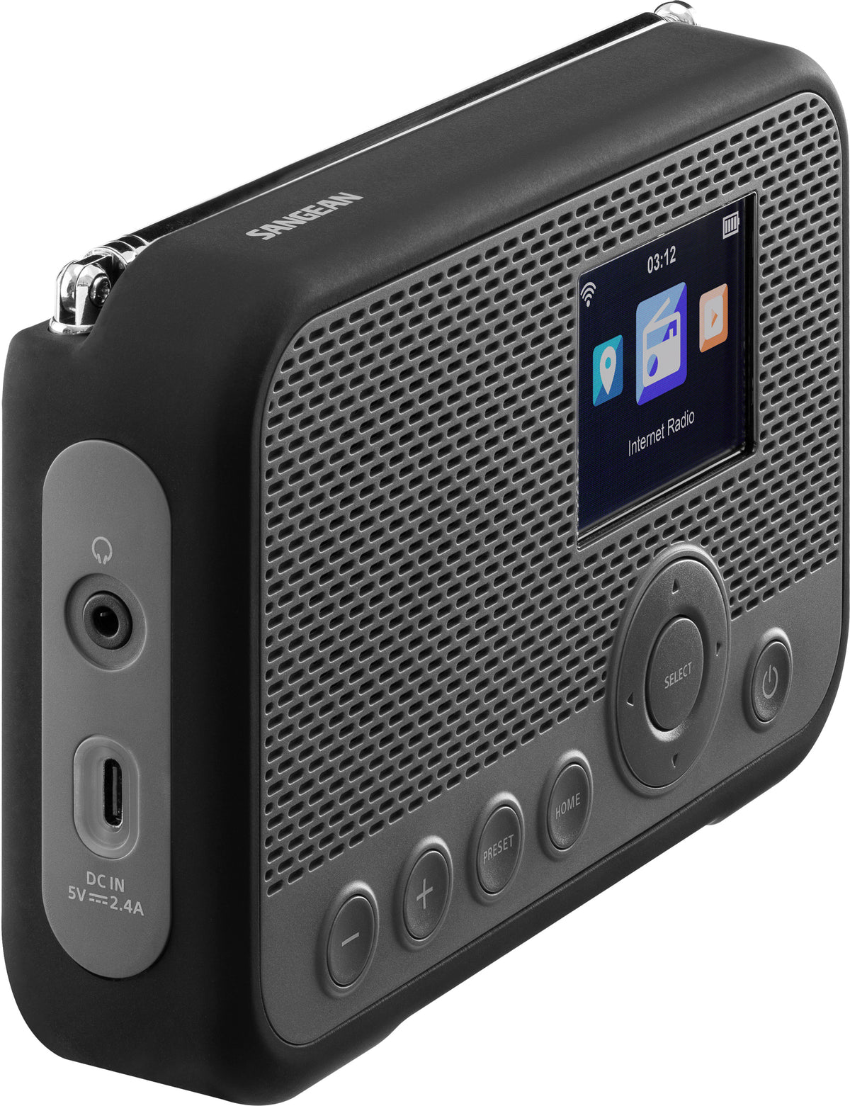 Sangean WFR-39 DAB+, FM, Spotify og Internetradio
