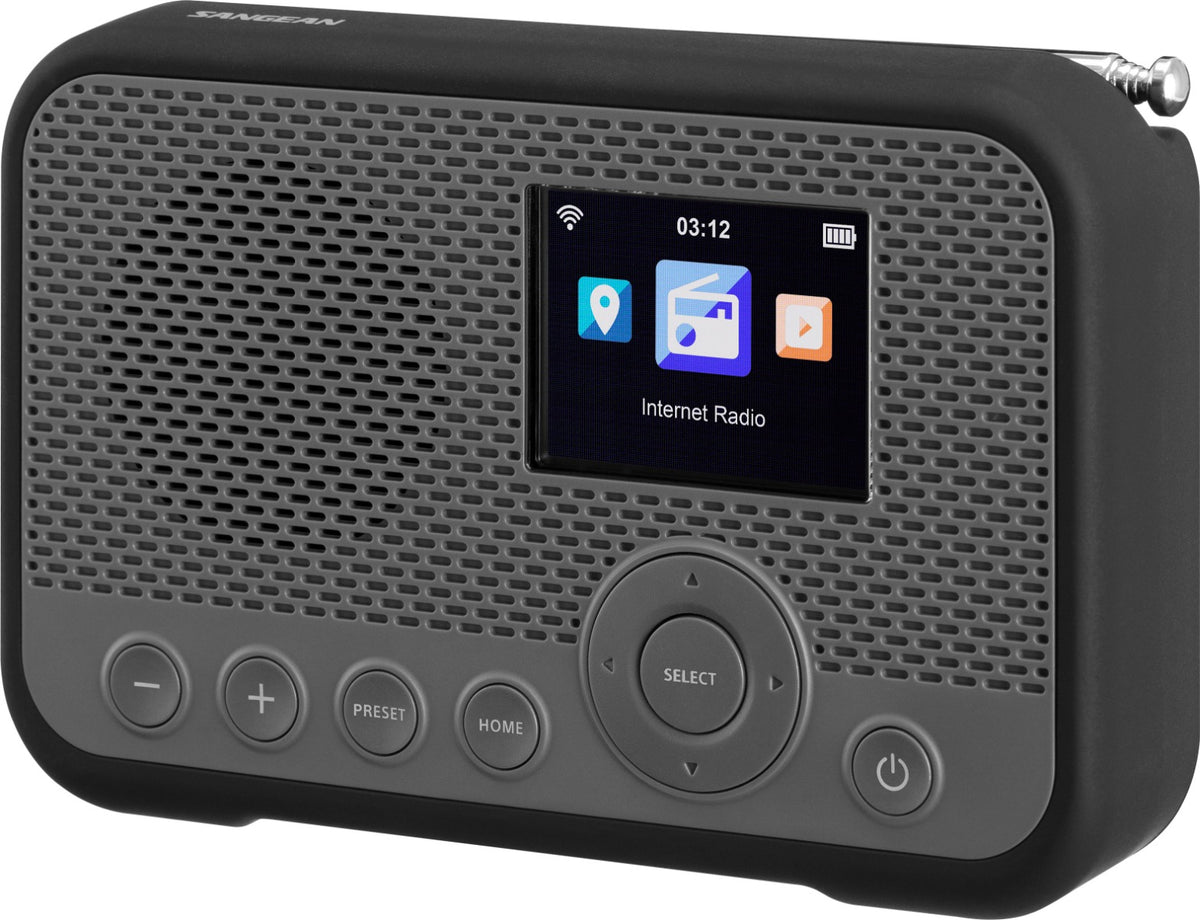 Sangean WFR-39 DAB+, FM, Spotify og Internetradio