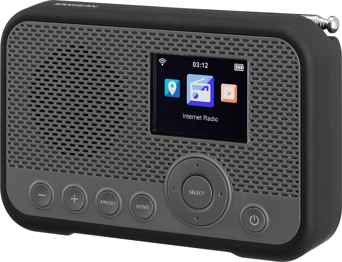 Sangean WFR-39 DAB+, FM, Spotify og Internetradio
