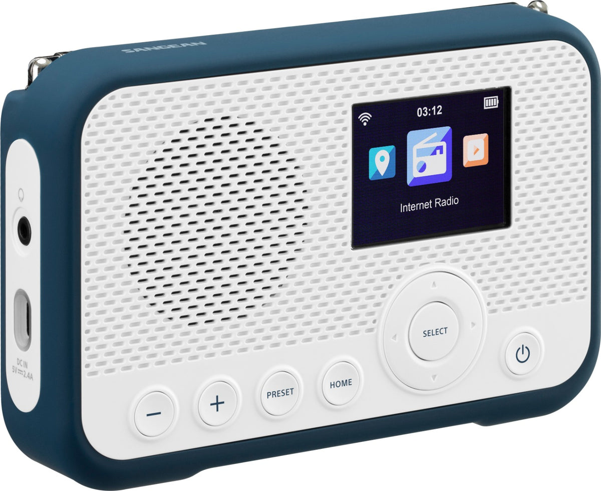 Sangean WFR-39 DAB+, FM, Spotify og Internetradio