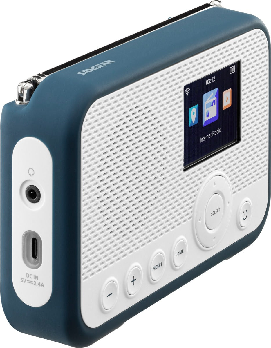 Sangean WFR-39 DAB+, FM, Spotify og Internetradio