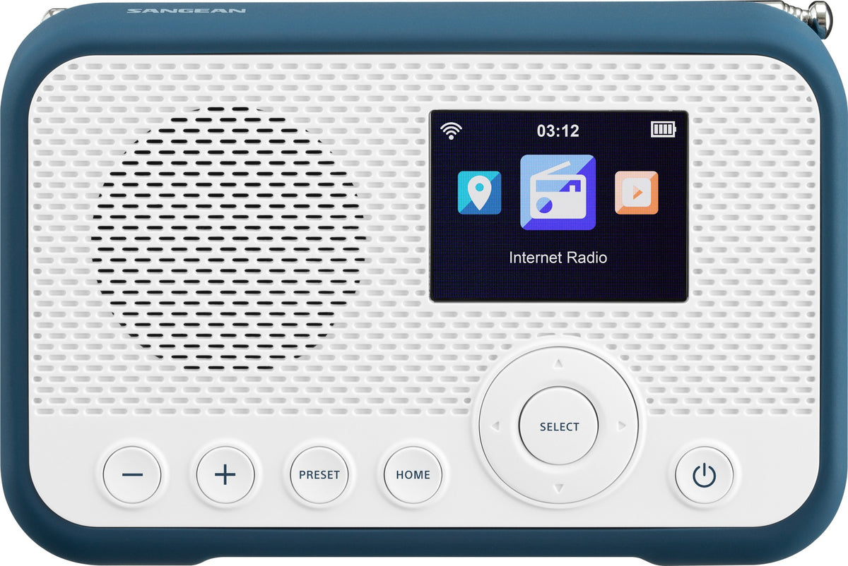 Sangean WFR-39 DAB+, FM, Spotify og Internetradio