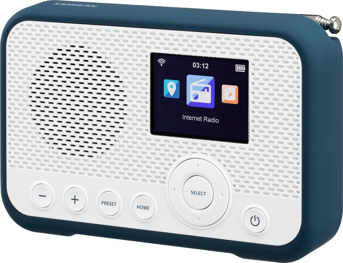 Sangean WFR-39 DAB+, FM, Spotify og Internetradio
