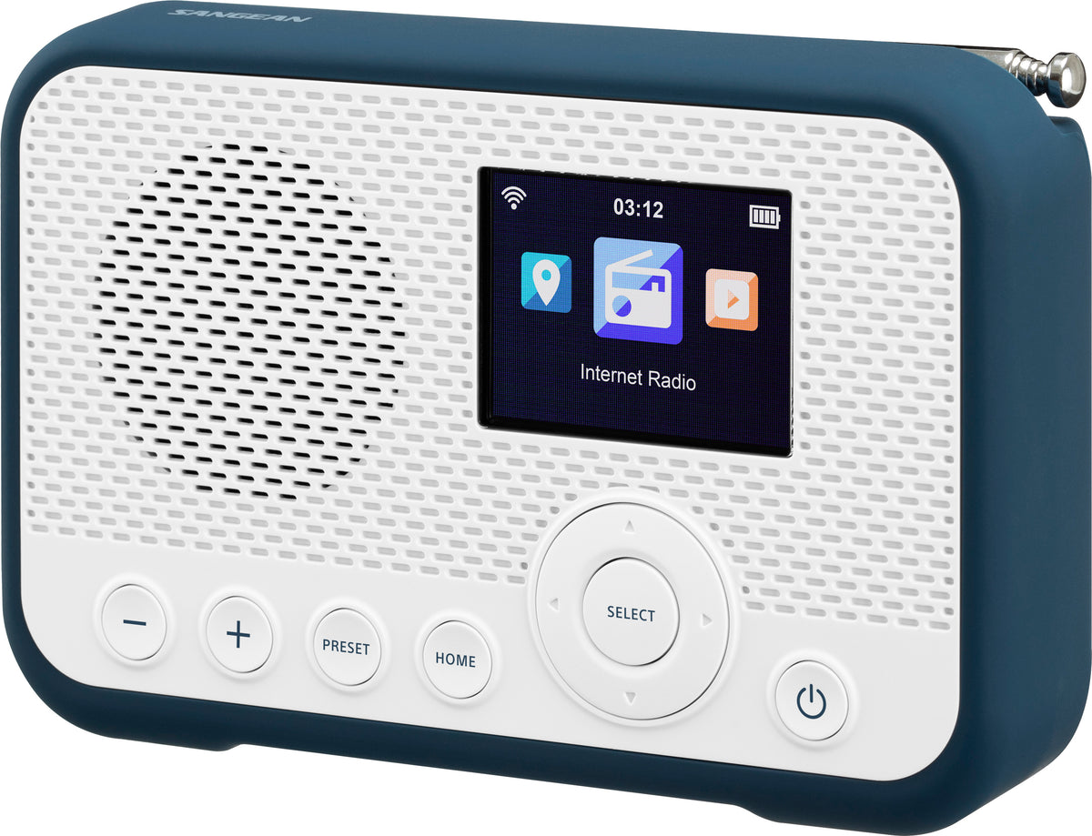 Sangean WFR-39 DAB+, FM, Spotify og Internetradio