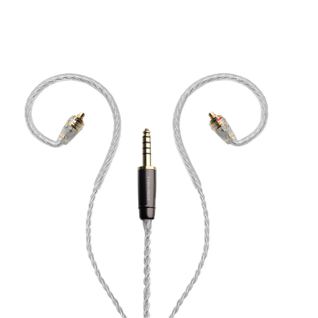Meze MMCX to 4.4 mm balanced silver plated upgrade cable