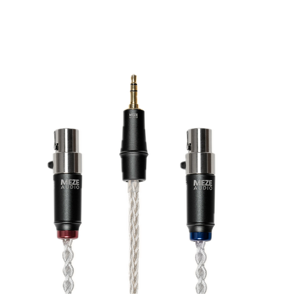 Meze mini XLR to 3.5 mm silver plated PCUHD premium cable