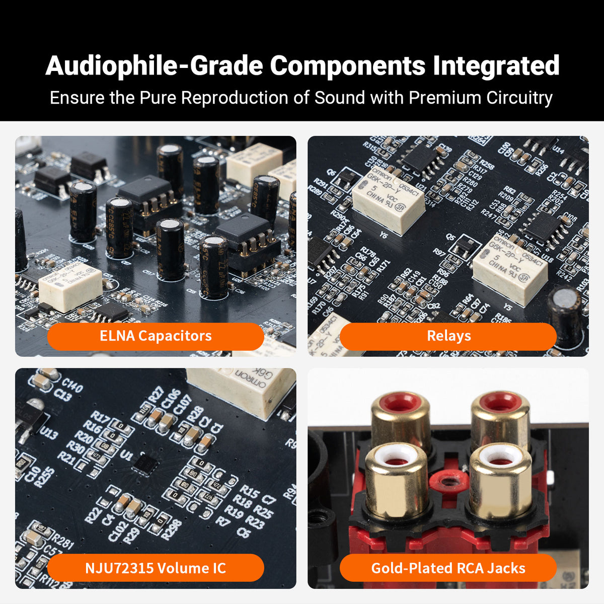 Fosi Audio ZP3 Balanced Preamplifier